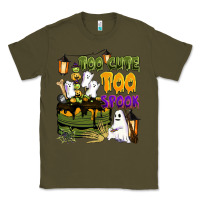 Army Green too cute too spook Classic Tee - BarkalooDesign