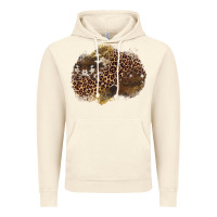 Vintage Artic leopard cowhide glitter patches Vintage Hoodie - Artiststas