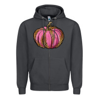 Smoke leopard cancer pumpkin Zipper Hoodie - RanaPortraitStore