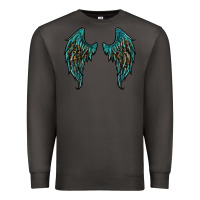 Smoke turquoise leopard wings Premium Sweatshirt - RanaPortraitStore