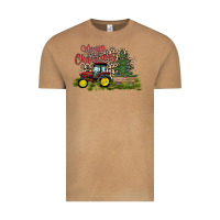 Vintage Camel merry Christmas tractor tree Vintage Tee - CowhideDigitalArt