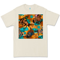 Bone cowboy rodeo seamless pattern Premium Tee - BundleAndBundleShop