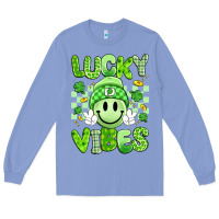 Colony Blue lucky vibes Long Sleeve Tee - Artiststas