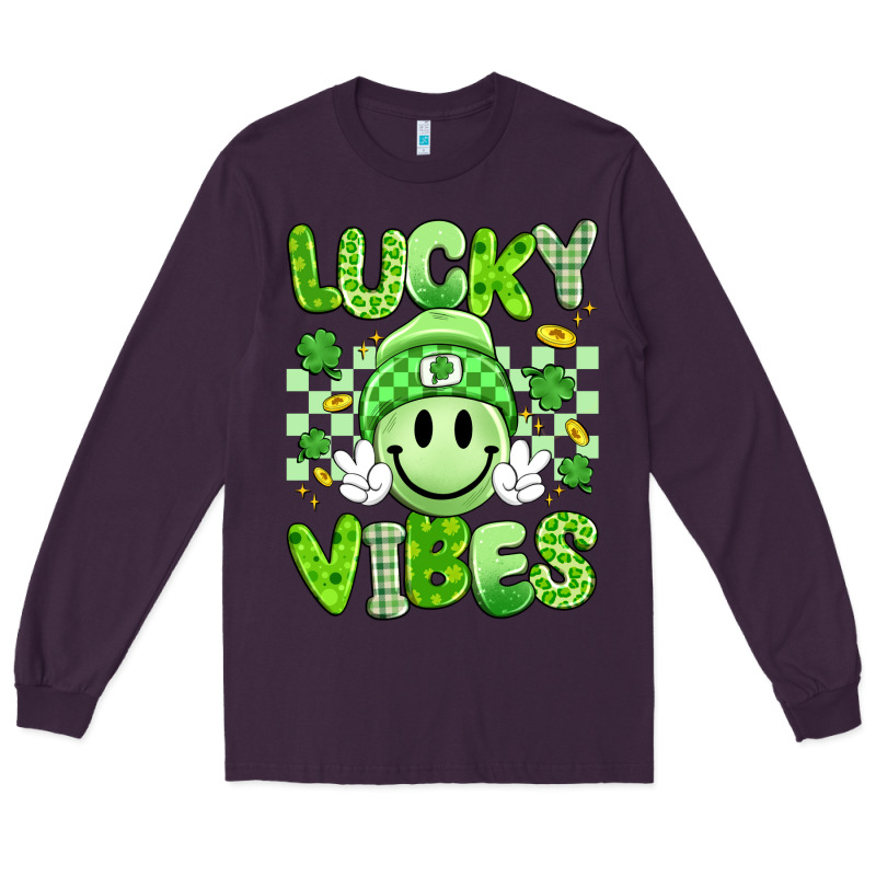 Lucky Vibes Long Sleeve Tee by Artiststas | Teevron