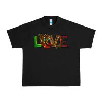 Black Christmas boots love Urban Heavy Tee - RanaPortraitStore