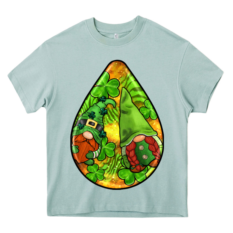 St.patrick's Teardrop Earrings Heavy Core Tee by FaDigitalArtStudio | Teevron