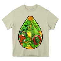Mossy st.patrick's teardrop earrings Heavy Core Tee - FaDigitalArtStudio