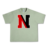 Oil Green Northeastern Gifts, Huskies Long Sleeve Urban Heavy Tee - DesigneFamous