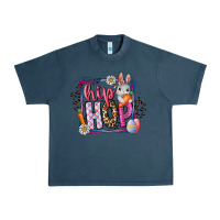 Midnight Navy hip hop Urban Heavy Tee - CowhideDigitalArt