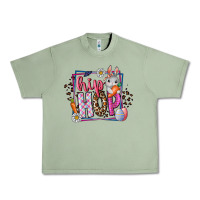 Oil Green hip hop Urban Heavy Tee - CowhideDigitalArt