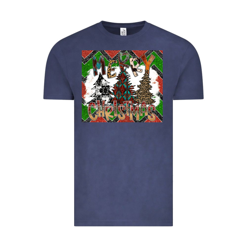Merry Christmas Vintage Tee by CowhideDigitalArt | Teevron