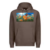 Coffee clown fish  license plate Premium Hoodie - BarkalooDesign