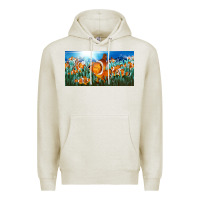 Oatmeal Heather clown fish  license plate Premium Hoodie - BarkalooDesign