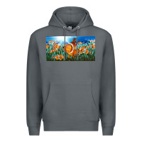 Rock clown fish  license plate Premium Hoodie - BarkalooDesign