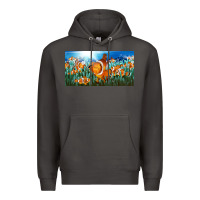 Smoke clown fish  license plate Premium Hoodie - BarkalooDesign
