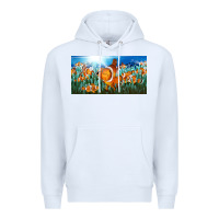 White clown fish  license plate Premium Hoodie - BarkalooDesign