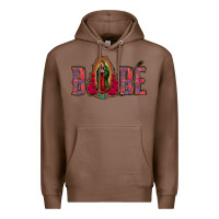 Chestnut Bebe Our Lady Of Guadalupe Premium Hoodie - Jasminsmagicworld