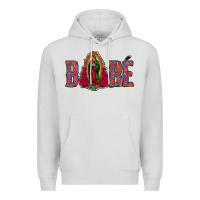 Dove Grey Bebe Our Lady Of Guadalupe Premium Hoodie - Jasminsmagicworld