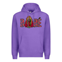 Purple Bebe Our Lady Of Guadalupe Premium Hoodie - Jasminsmagicworld