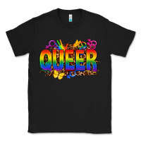 Black queer Classic Tee - FaDigitalArtStudio