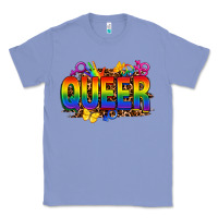 Colony Blue queer Classic Tee - FaDigitalArtStudio