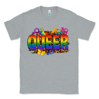 Heather Grey queer Classic Tee - FaDigitalArtStudio