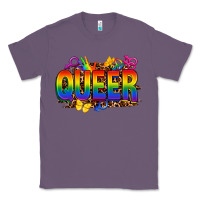 Lavender queer Classic Tee - FaDigitalArtStudio