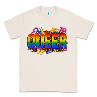 Natural queer Classic Tee - FaDigitalArtStudio