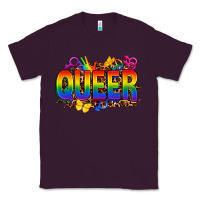 Plum queer Classic Tee - FaDigitalArtStudio