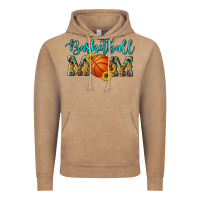 Vintage Coffee western leopard camouflage sunflowers glitter mom basketball Vintage Hoodie - Artiststas