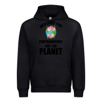 Black Destroy the patriarchy not the planet Urban Hoodie - Bettercallsaul