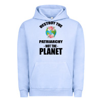Pigment Grape Ice Destroy the patriarchy not the planet Urban Hoodie - Bettercallsaul