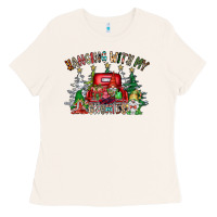 Bone hanging with my gnomies Ladies Tee - CowhideDigitalArt