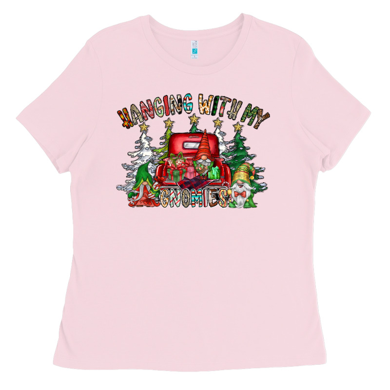 Hanging With My Gnomies Ladies Tee by CowhideDigitalArt | Teevron