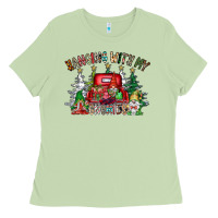 Matcha hanging with my gnomies Ladies Tee - CowhideDigitalArt