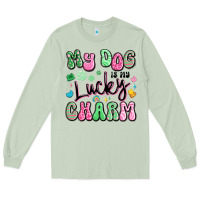 Matcha my dog is my lucky charm Long Sleeve Tee - Artiststas