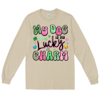 Mushroom my dog is my lucky charm Long Sleeve Tee - Artiststas