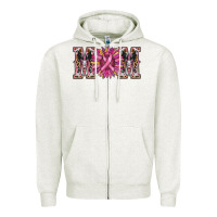 Oatmeal Heather cancer sunflower mom Zipper Hoodie - RanaPortraitStore
