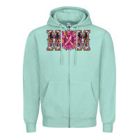 Seafoam cancer sunflower mom Zipper Hoodie - RanaPortraitStore