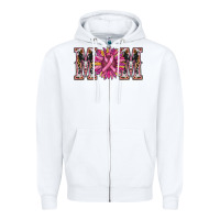White cancer sunflower mom Zipper Hoodie - RanaPortraitStore