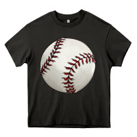 Asphalt baseball ball Heavy Core Tee - FaDigitalArtStudio