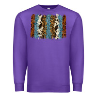 Purple tool leather leopard cowhide backround Premium Sweatshirt - RanaPortraitStore