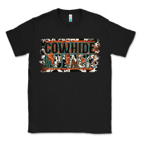 Black Cowhide is the New Black Classic Tee - Jasminsmagicworld