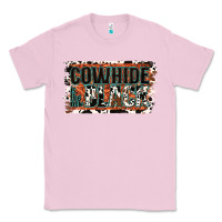 Bubblegum Pink Cowhide is the New Black Classic Tee - Jasminsmagicworld