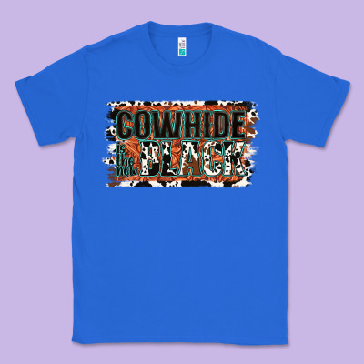 Cowhide Is The New Black Classic Tee Designed By Jasminsmagicworld