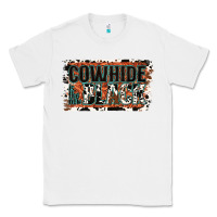 White Cowhide is the New Black Classic Tee - Jasminsmagicworld