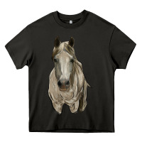 Asphalt horse Heavy Core Tee - RanaPortraitStore
