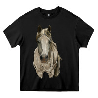 Black horse Heavy Core Tee - RanaPortraitStore