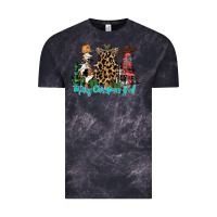 Cloud Black merry christmas y'all christmas trees Vintage Tee - CowhideDigitalArt