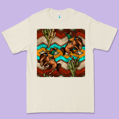 Native American Aztec Seamless Pattern 5 Premium Tee Designed By Bundleandbundleshop